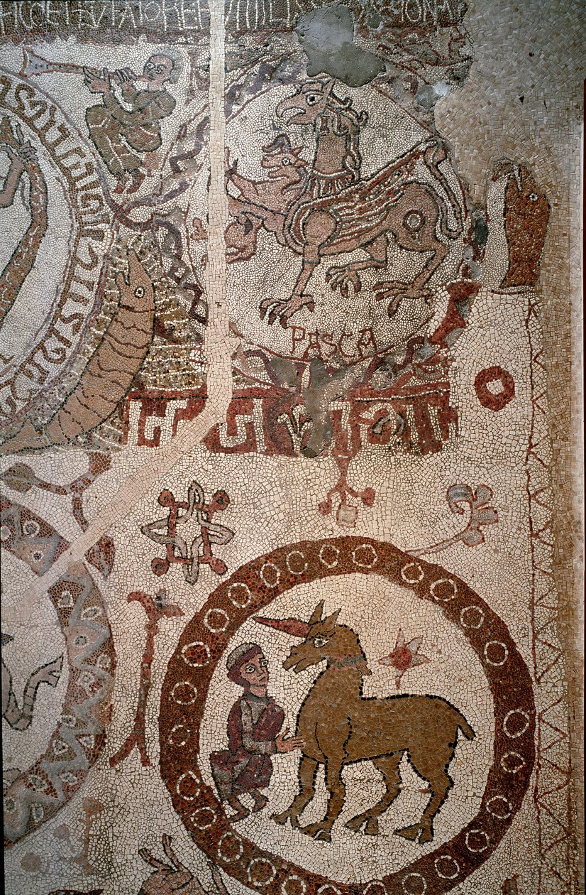 Representation of the Imaginary Indian Fauna Symbolizing the Exploits of Alexander the Great by Unknown artist