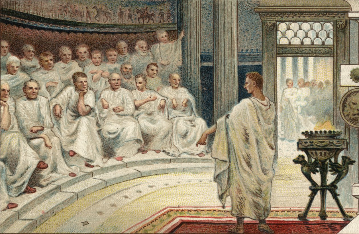 Roman Political System: The Senate by Unknown artist