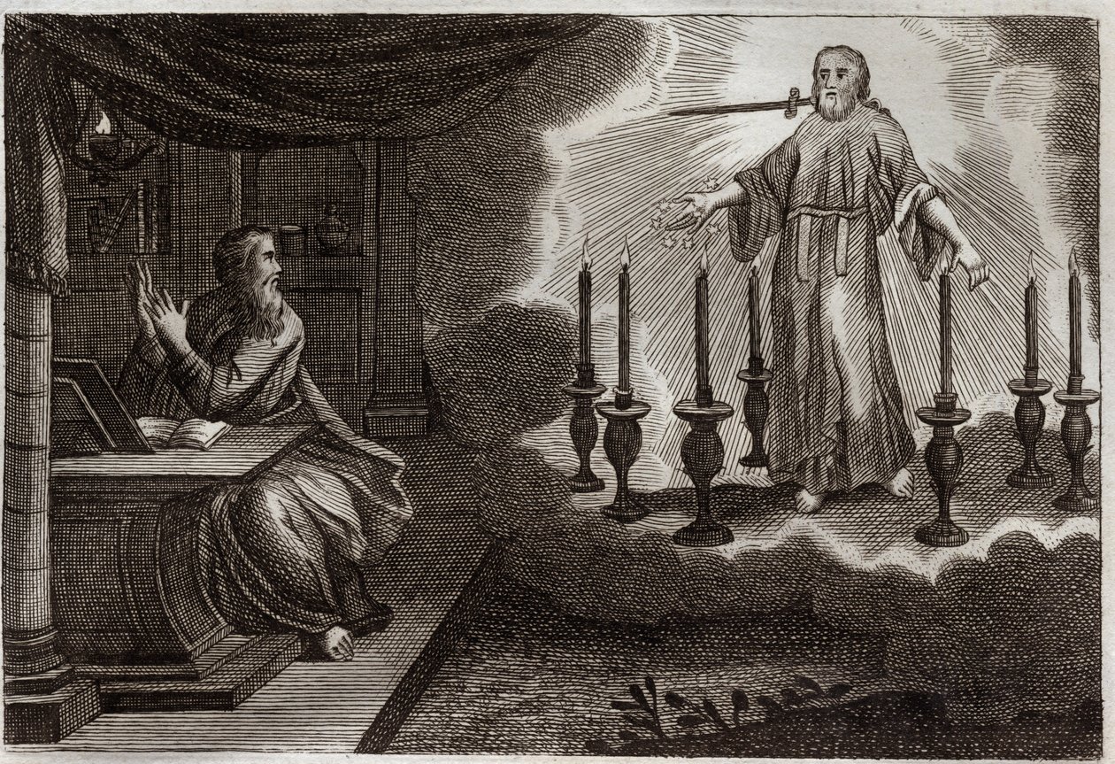 Royaumont Bible, New Testament: Revelations of Saint John in Revelation (illustration from 1811) by Unknown artist