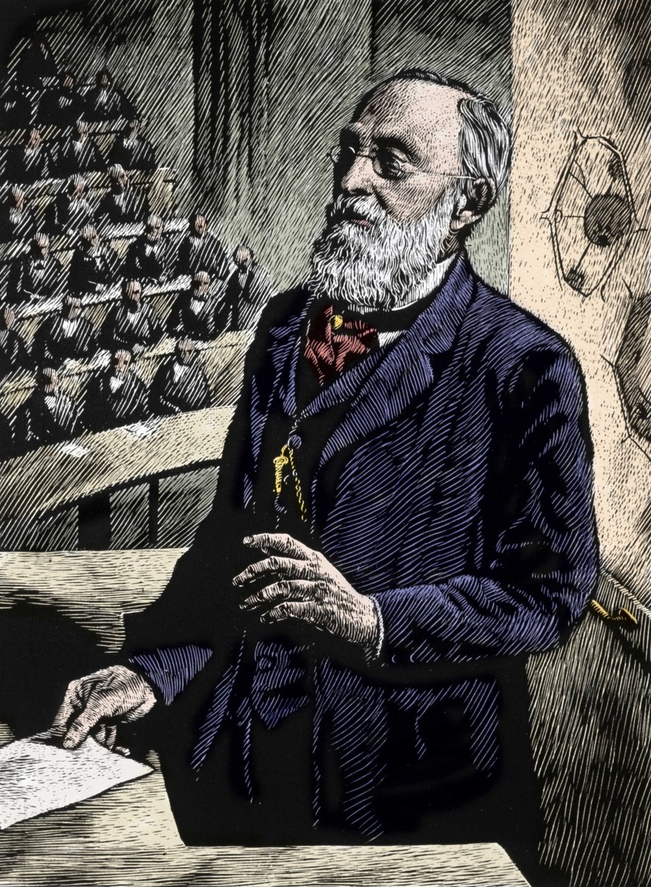 Rudolf Virchow (Virchov) (1821-1902), German doctor and politician by Unknown artist