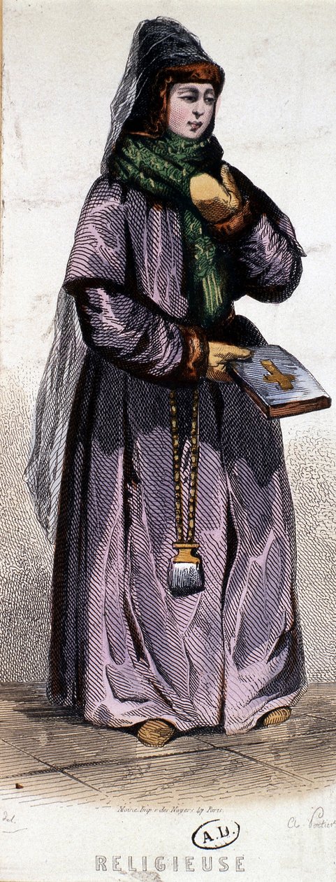 Russian Orthodox Religion, Engraving by Unknown artist