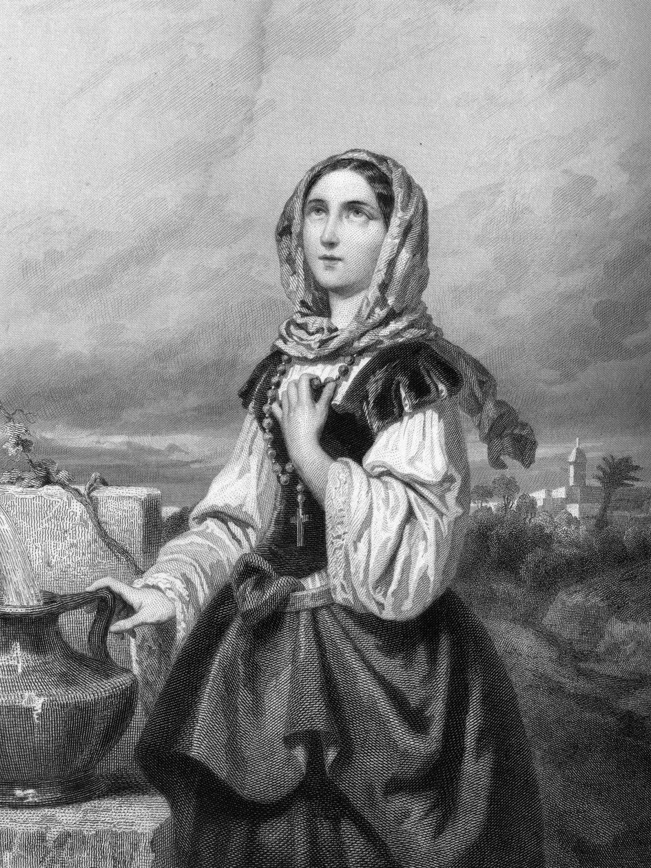 Saint Rose of Lima Virgin (1586-1617) in 