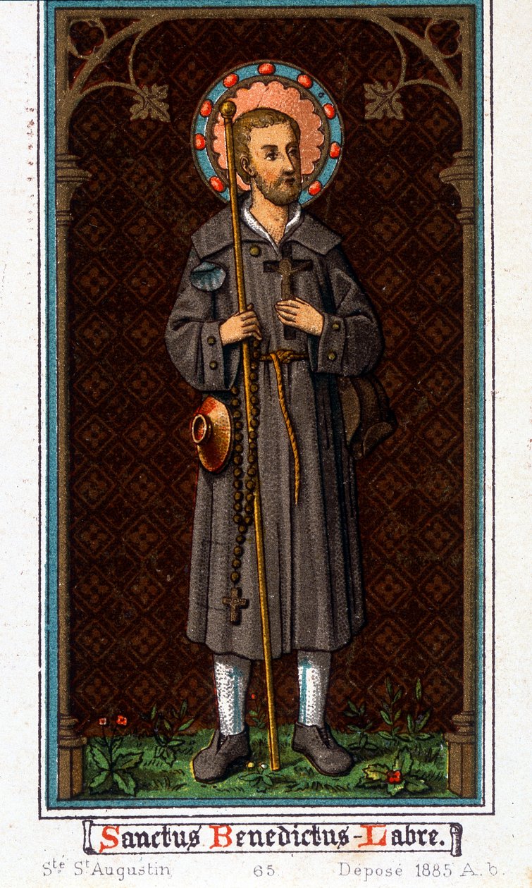 Saint Benedict of Nursia as a pilgrim by Unknown artist
