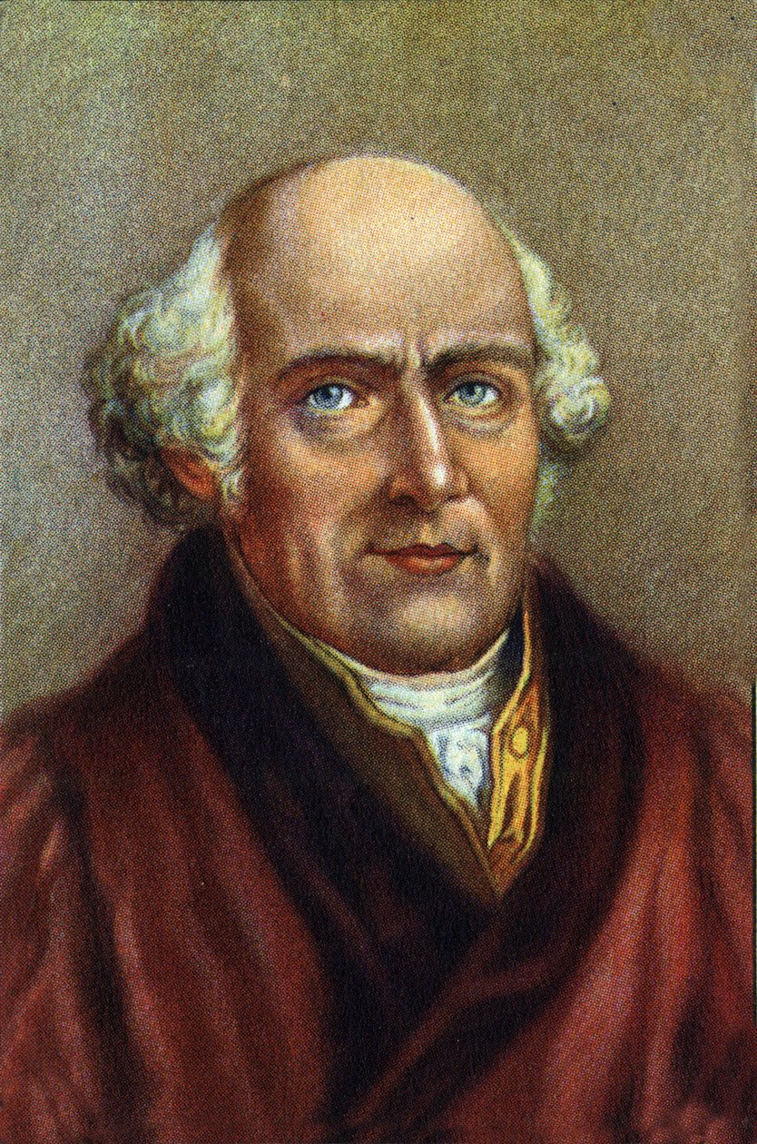 Samuel Hahnemann, Father of Homeopathy by Unknown Artist
