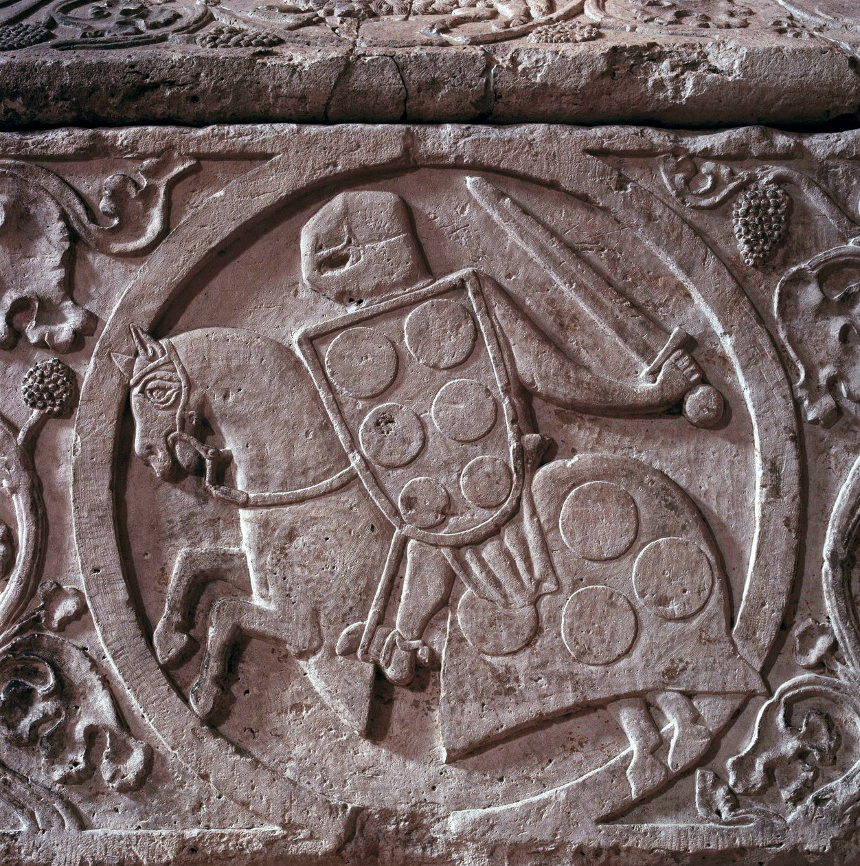 Sarcophagus of the Knight of the Palace Family (detail) by Unknown artist
