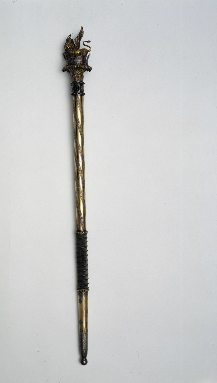 Sceptre of Napoleon Bonaparte (1769 - 1821). Risorgimento Museum, Milan by Unknown artist