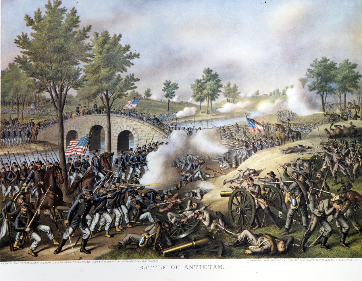 American Civil War: September 17 by Unknown artist