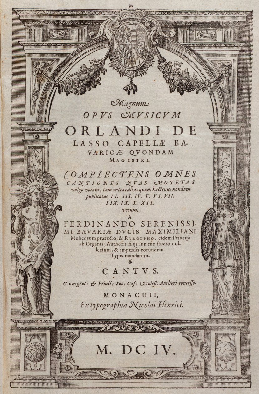 Sheet music of Psalmi Poenitentiales by Roland de Lassus by Unknown artist