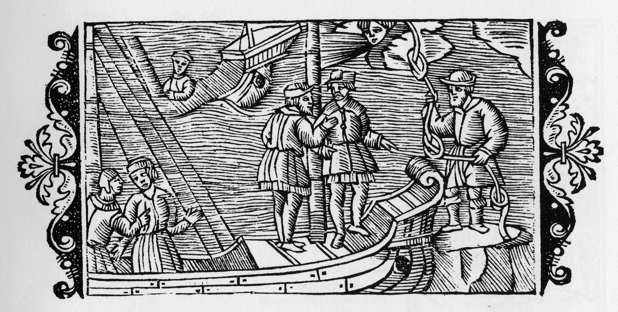 Sorcerer Selling to Sailors the Winds Locked in the Three Nodes of a Rope (in 