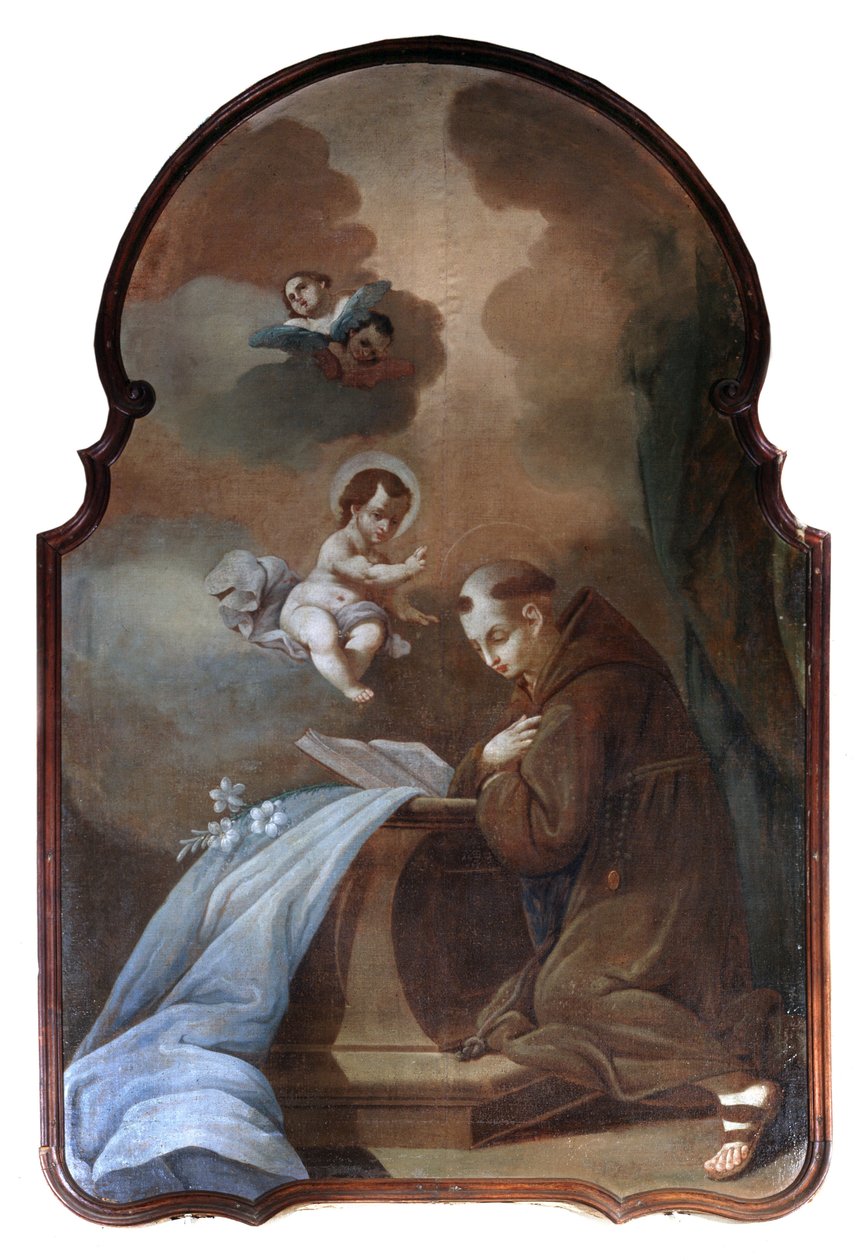 St Anthony of Padua - Monastery of the Annunciade of Menton by Unknown artist