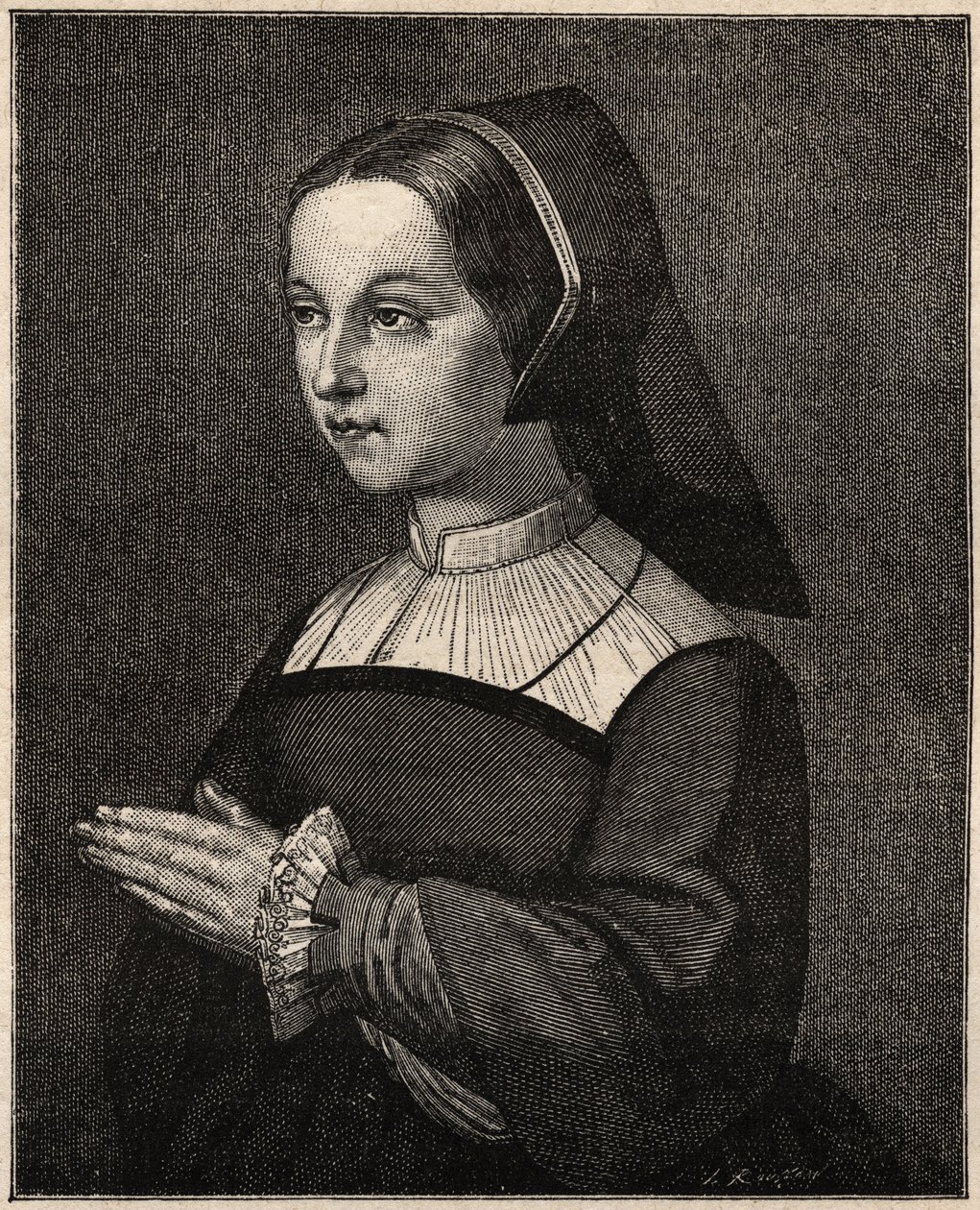 St Jane Frances de Chantal - Portrait of Saint Jane Frances de