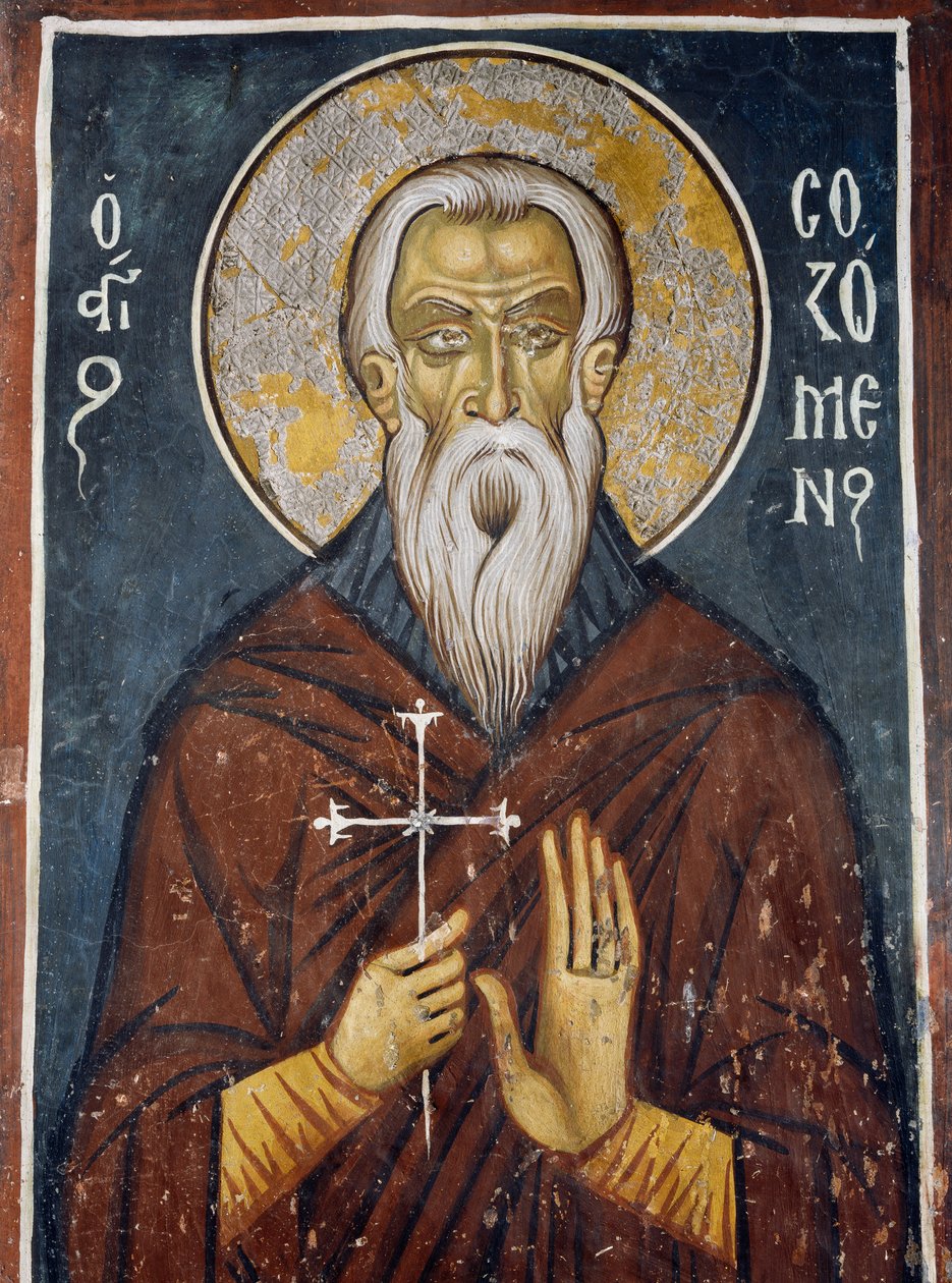 St Sozomen, First Saint of Cypriot Church by Unknown artist