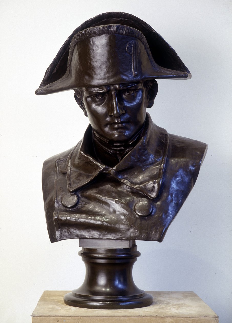 Statue of Napoleon I in bronze, 19th century by Unknown artist
