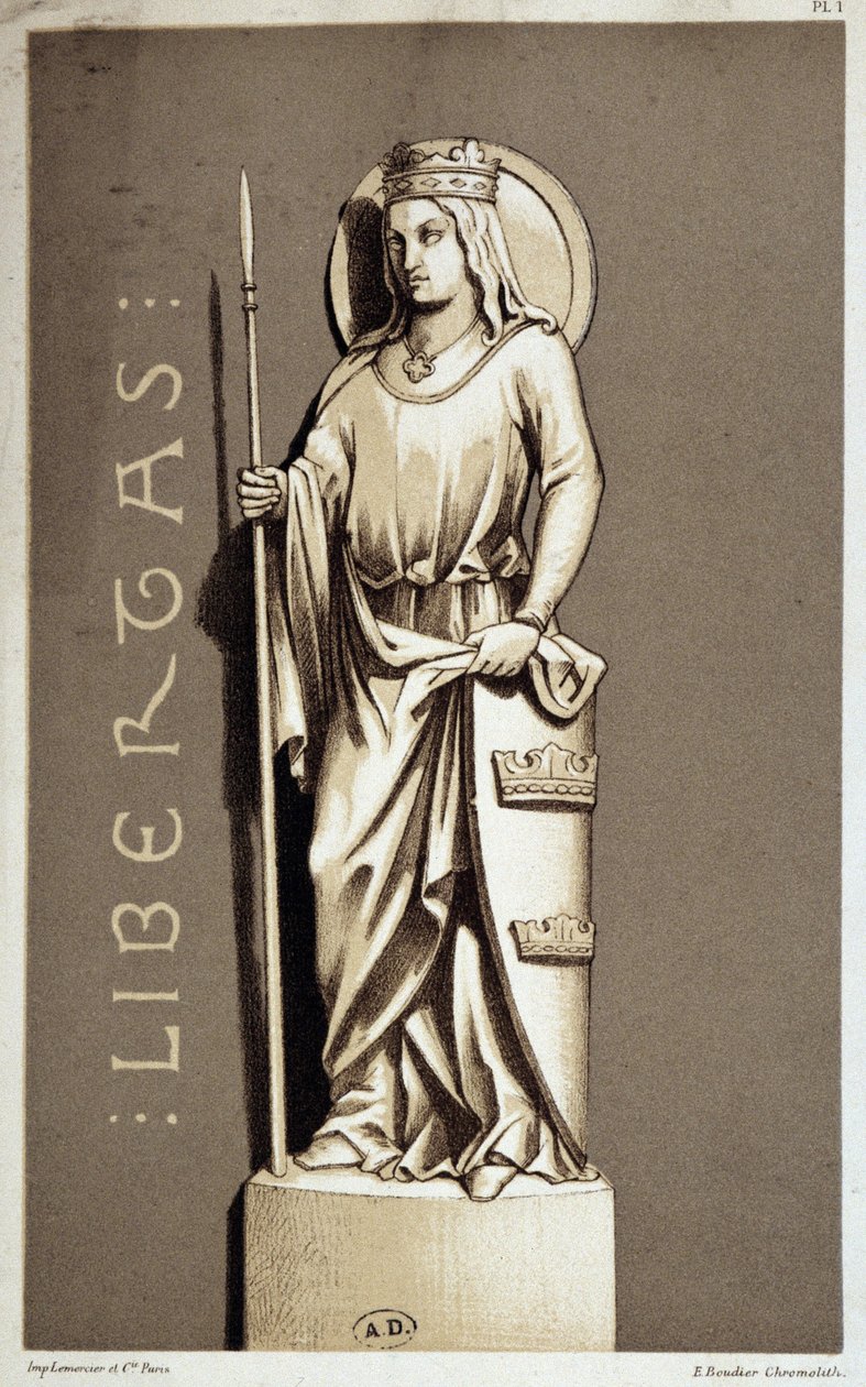 Statue Representing Liberty of Chartres by Unknown artist