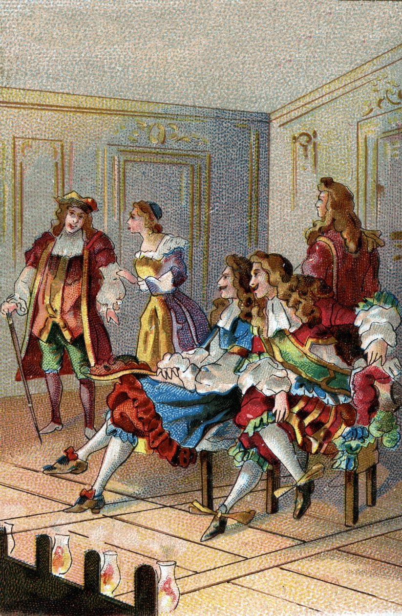 The Theatre by the Ages: Performance under Louis XIV by Unknown Artist