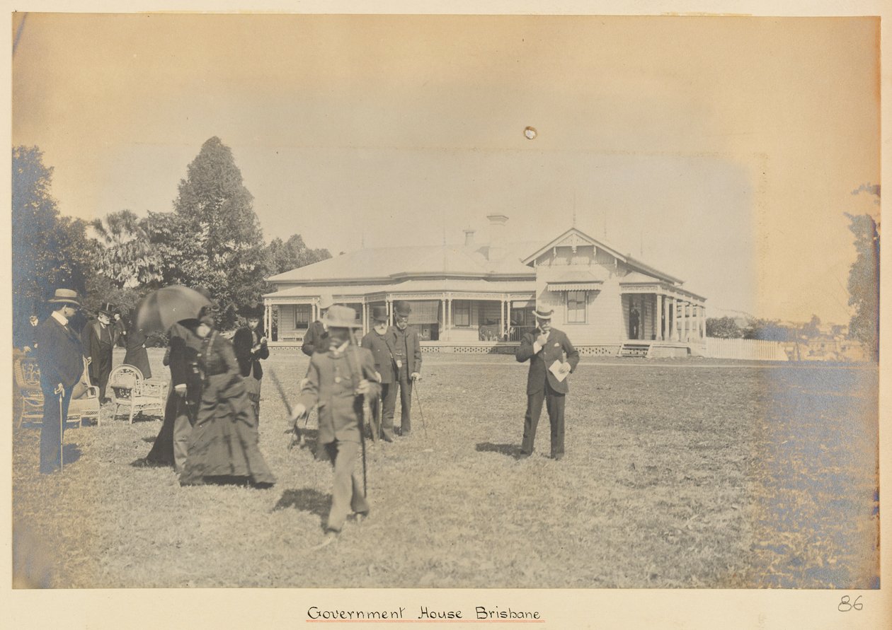 The Duchess of York in the Grounds of Government House, Brisbane, 1901 by Unknown Artist