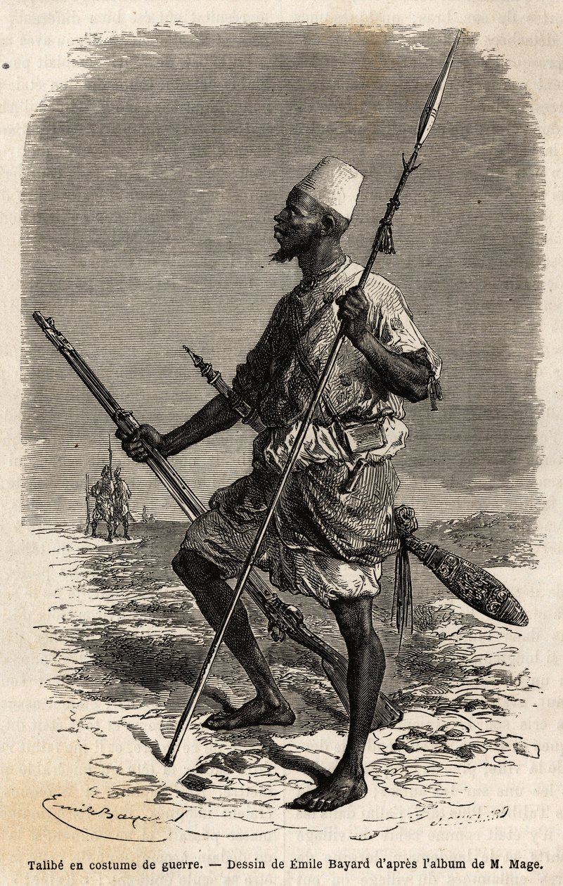 Talibe (a young student studying the Qur