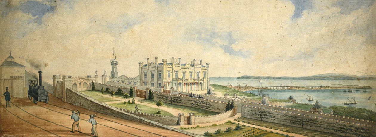 Terminus of the Severn and Wye at Lydney by Unknown artist