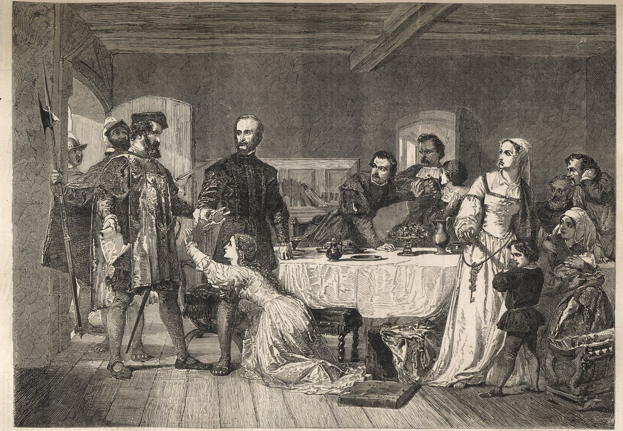 The Arrest of John Brown, of Ashford, a Lollard, and One of the First Martyrs in the Early Part of Henry VII