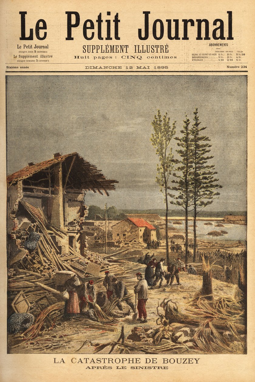 The Bouzey Disaster by Unknown artist