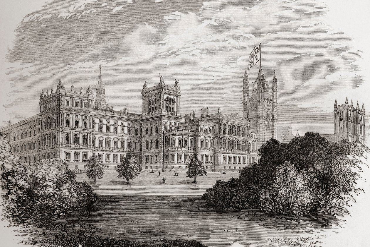 The Foreign Office seen from St. James