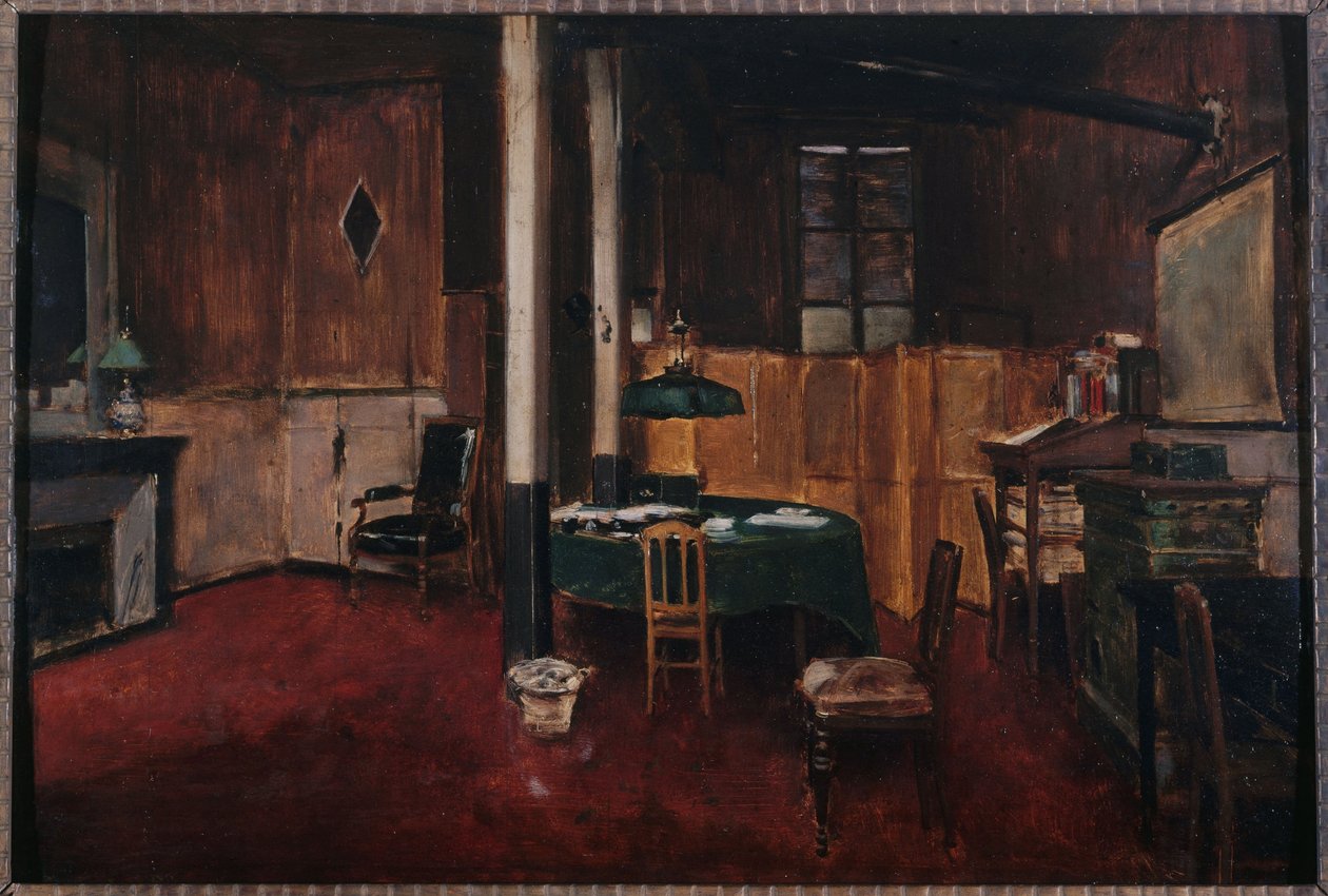 The Journal des Débats Newsroom, ca. 1889 by Unknown artist
