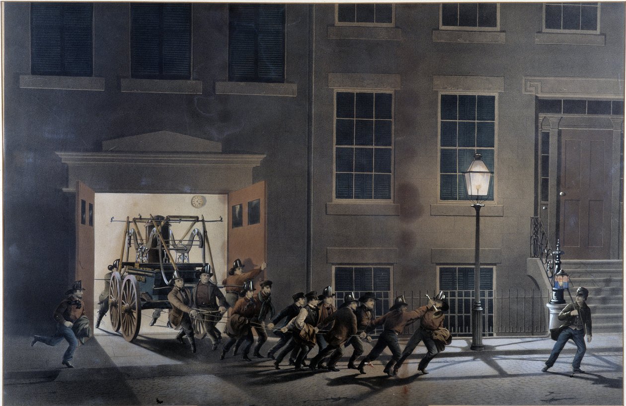 The Life of a Firefighter, USA by Unknown artist