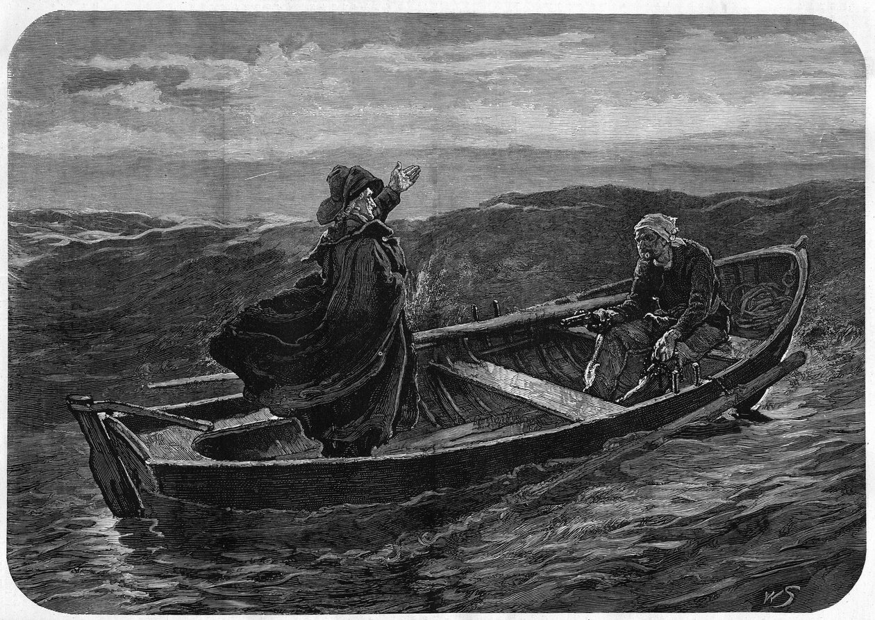 The Royalist Chief and the Seaman by Unknown artist