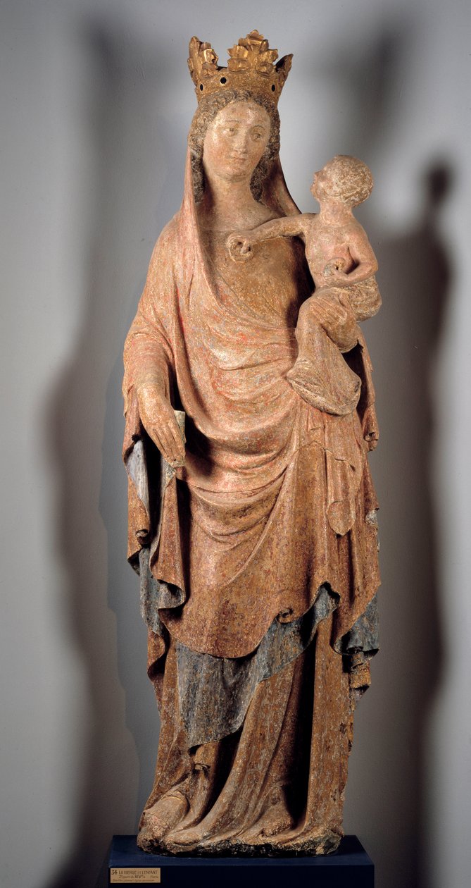 The Virgin has the Child by Unknown artist