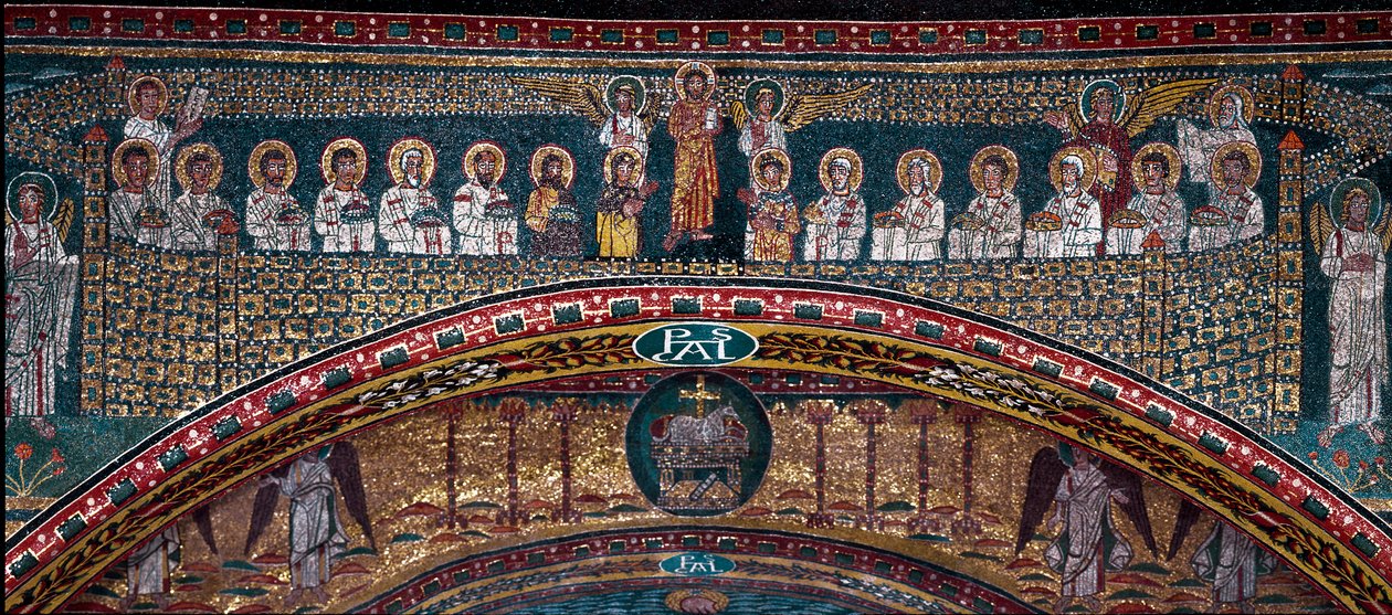 The Vision of Celestial Jerusalem (detail) by Unknown artist