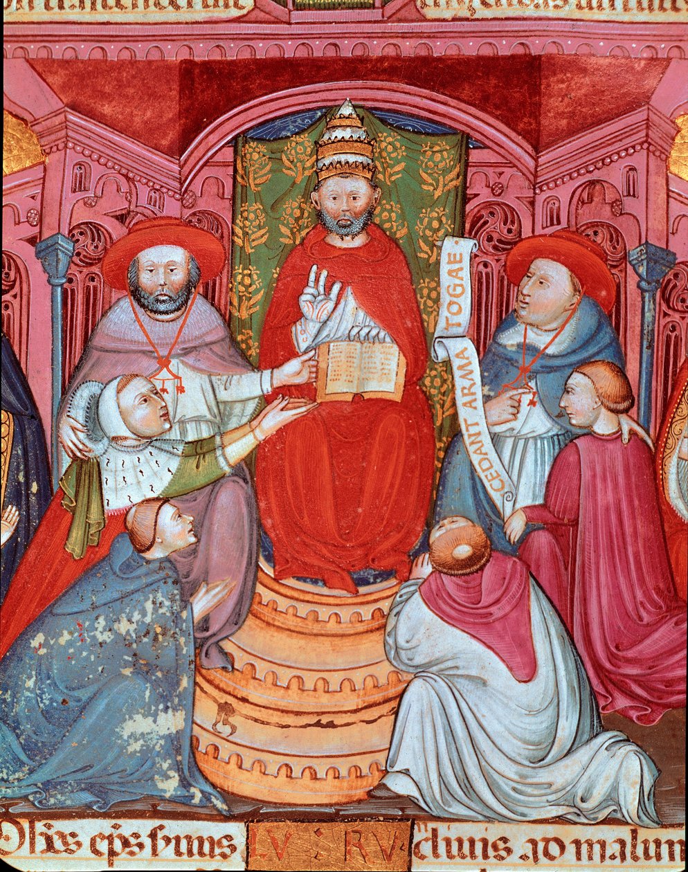 The Antipope Clement VII (Robert de Geneve) Proclaiming His Laws by Unknown artist