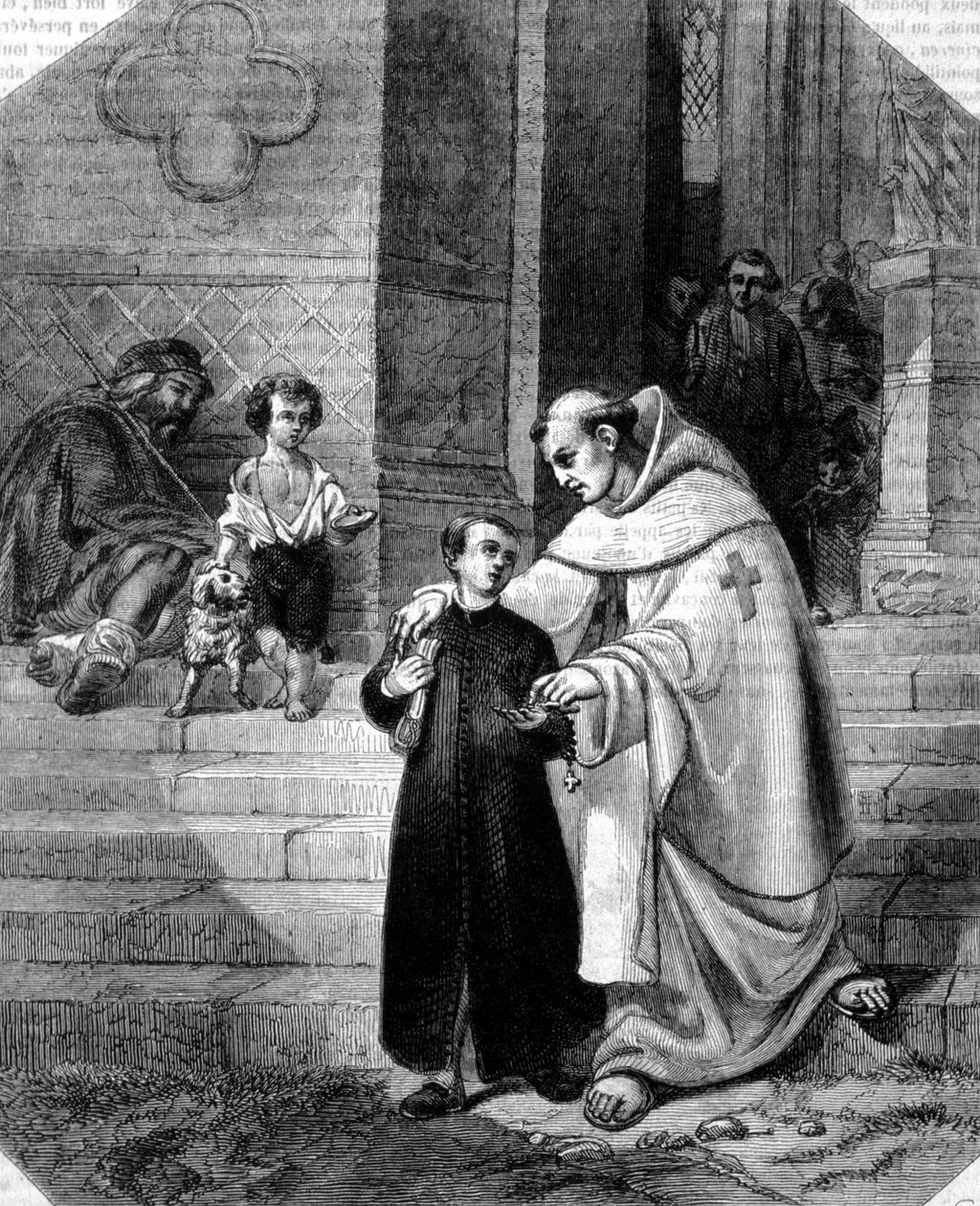 The childhood of Christoph von Gluck, German composer by Unknown artist