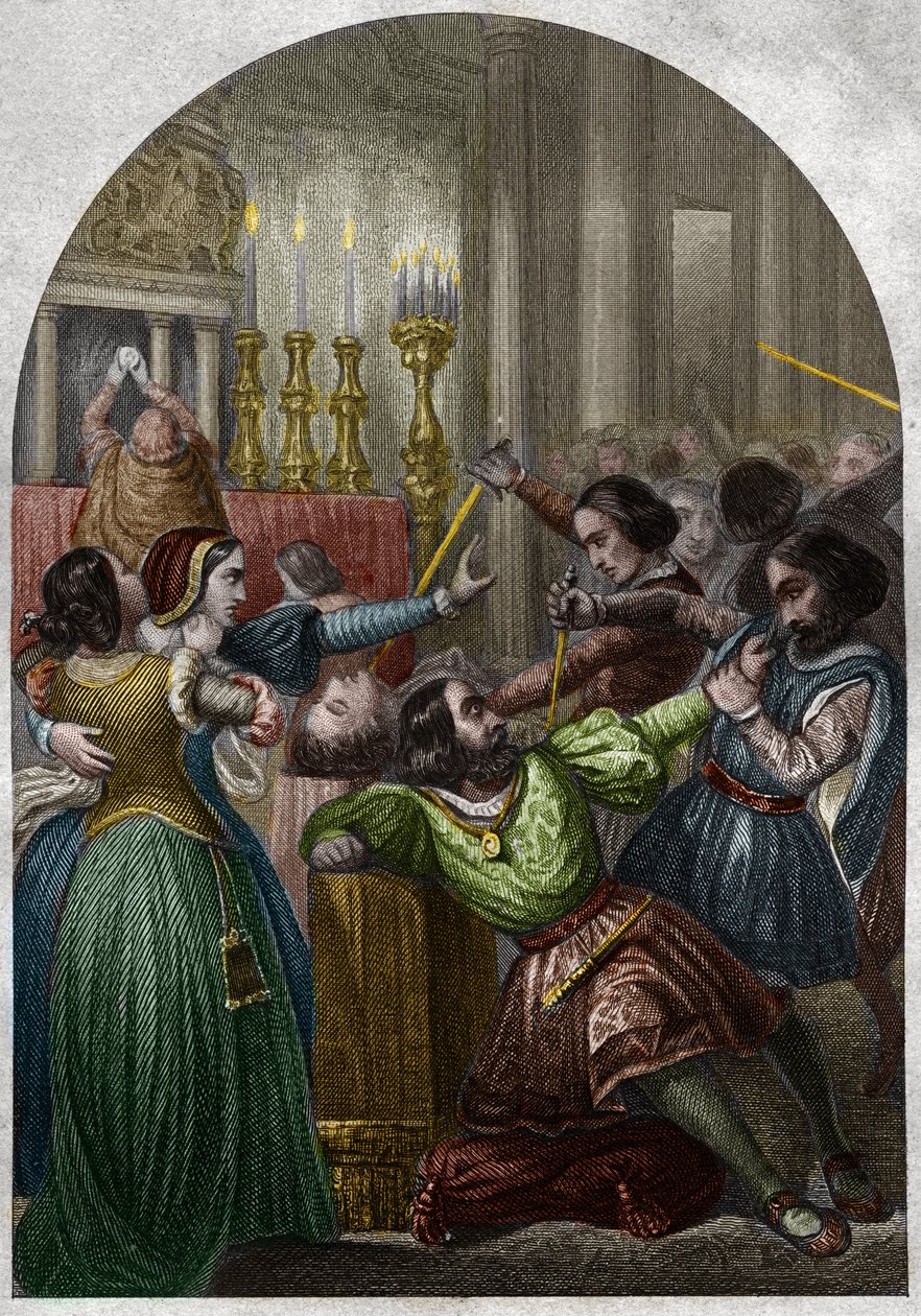 The Conspiracy of the Pazzi by Unknown artist