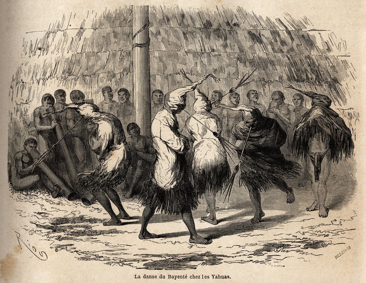 The Dance of the Bayente, or Dance of the Devil by Unknown artist