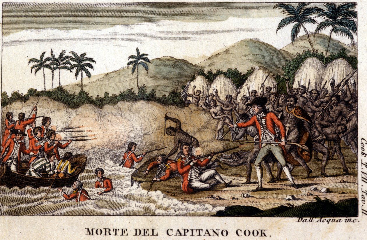 The Death of Captain Cook after the 