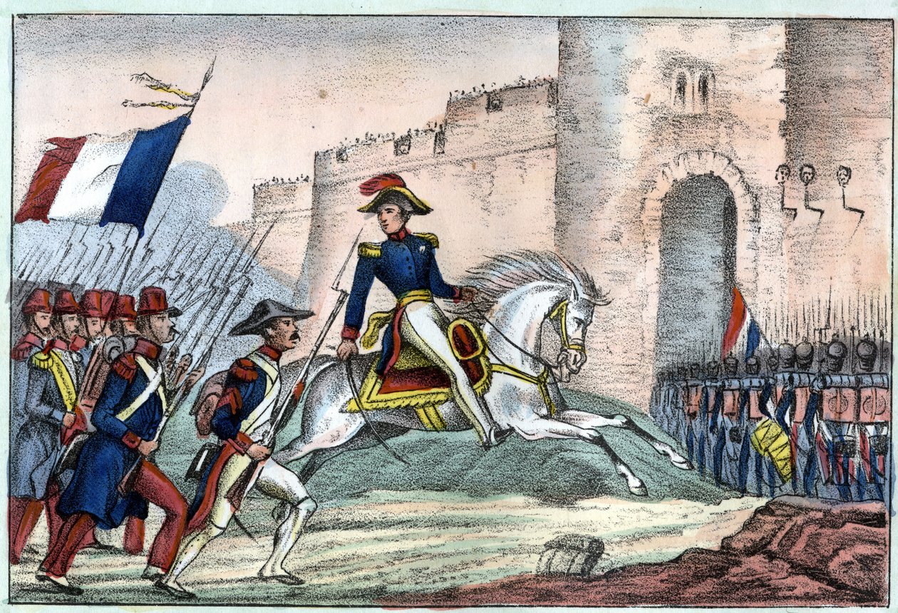 The entry of the French army into Algiers on July 5 by Unknown artist
