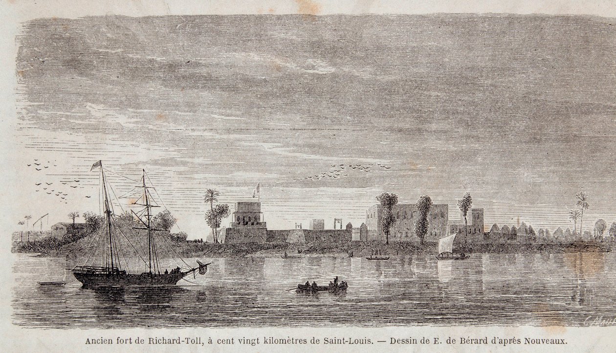 The former Fort of Richard-Toll by Unknown artist
