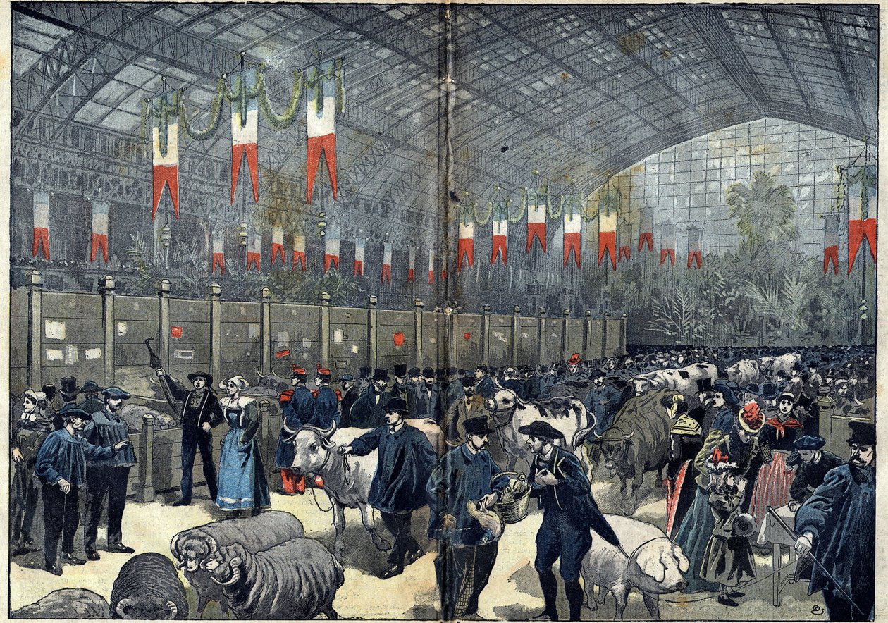 The general agricultural competition of Paris by Unknown artist