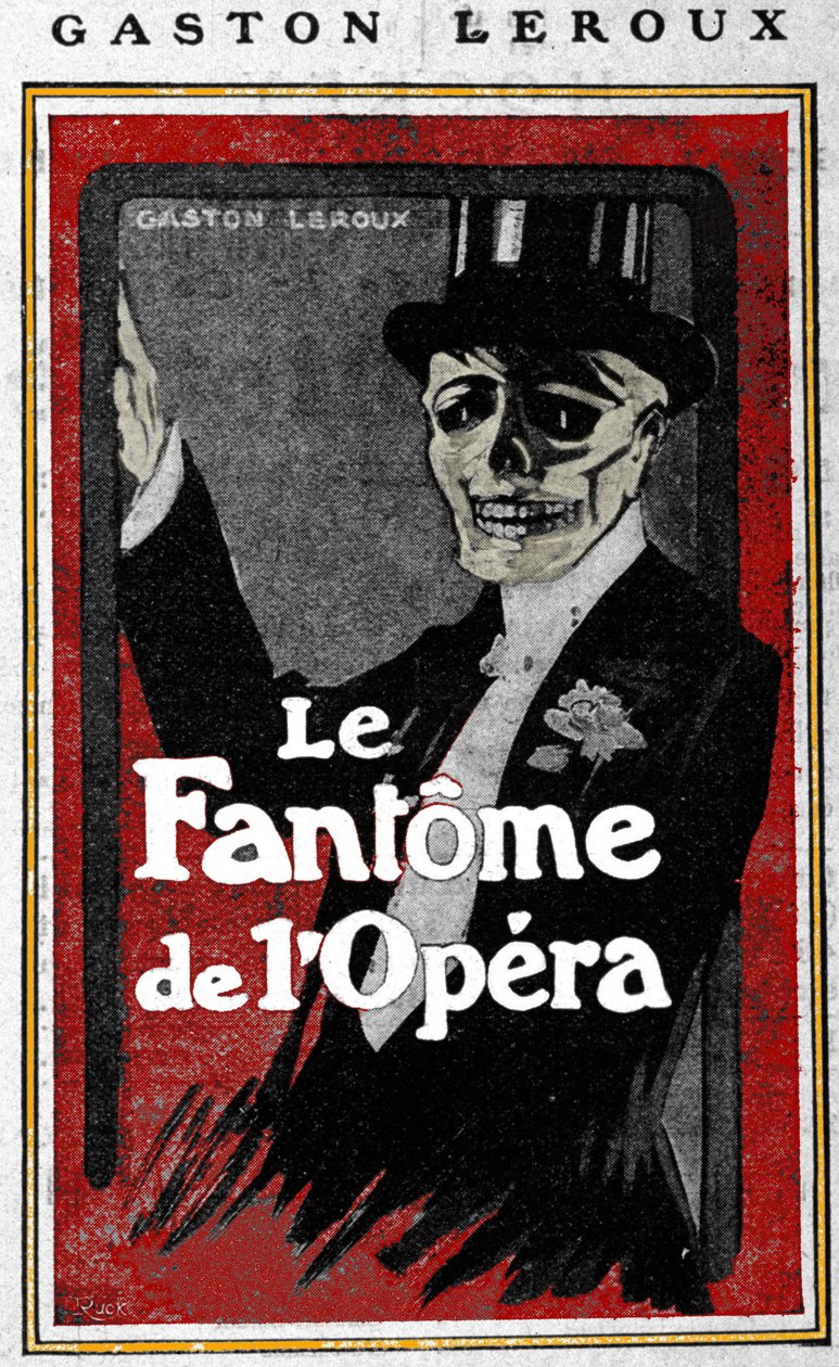 The ghost of the Opera by Gaston Leroux (1868-1927) by Unknown artist