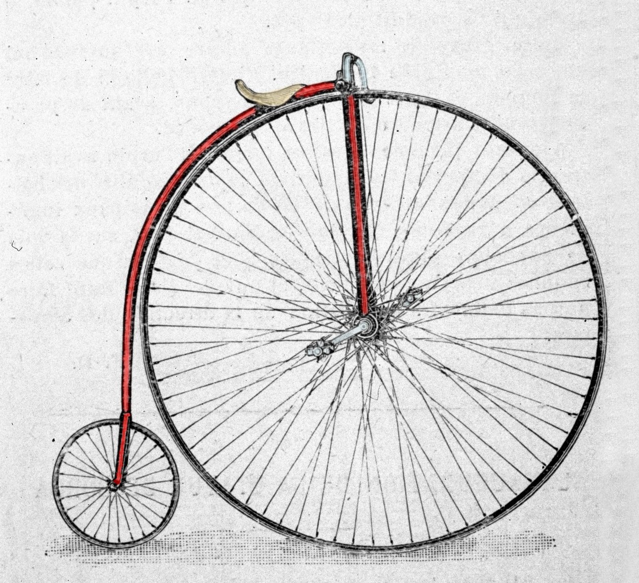 The grand bicycle or grand bi was invented between 1865 and 1870