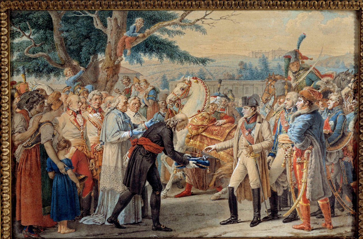 The Handover of the Keys of Vienna to Napoleon I by Unknown artist