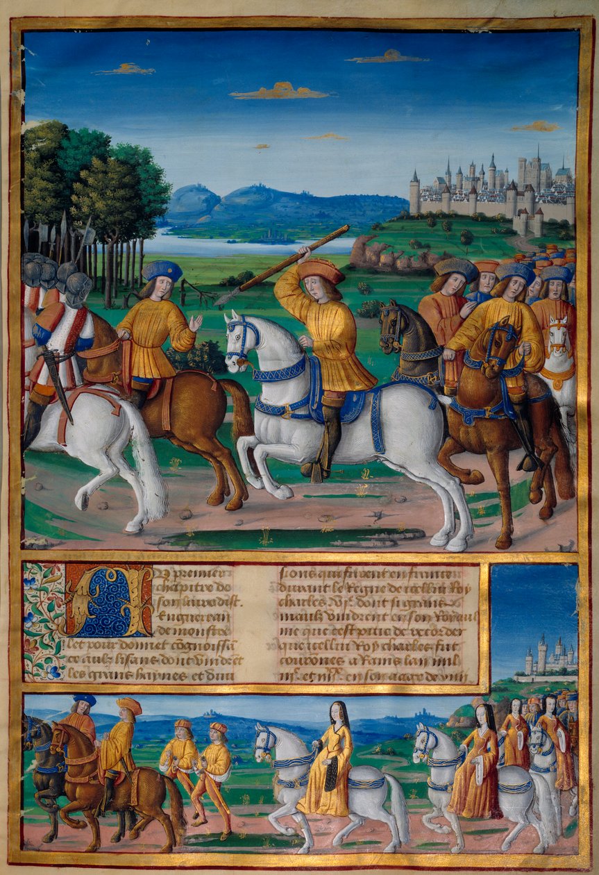 The Madness of Charles VI by Unknown artist