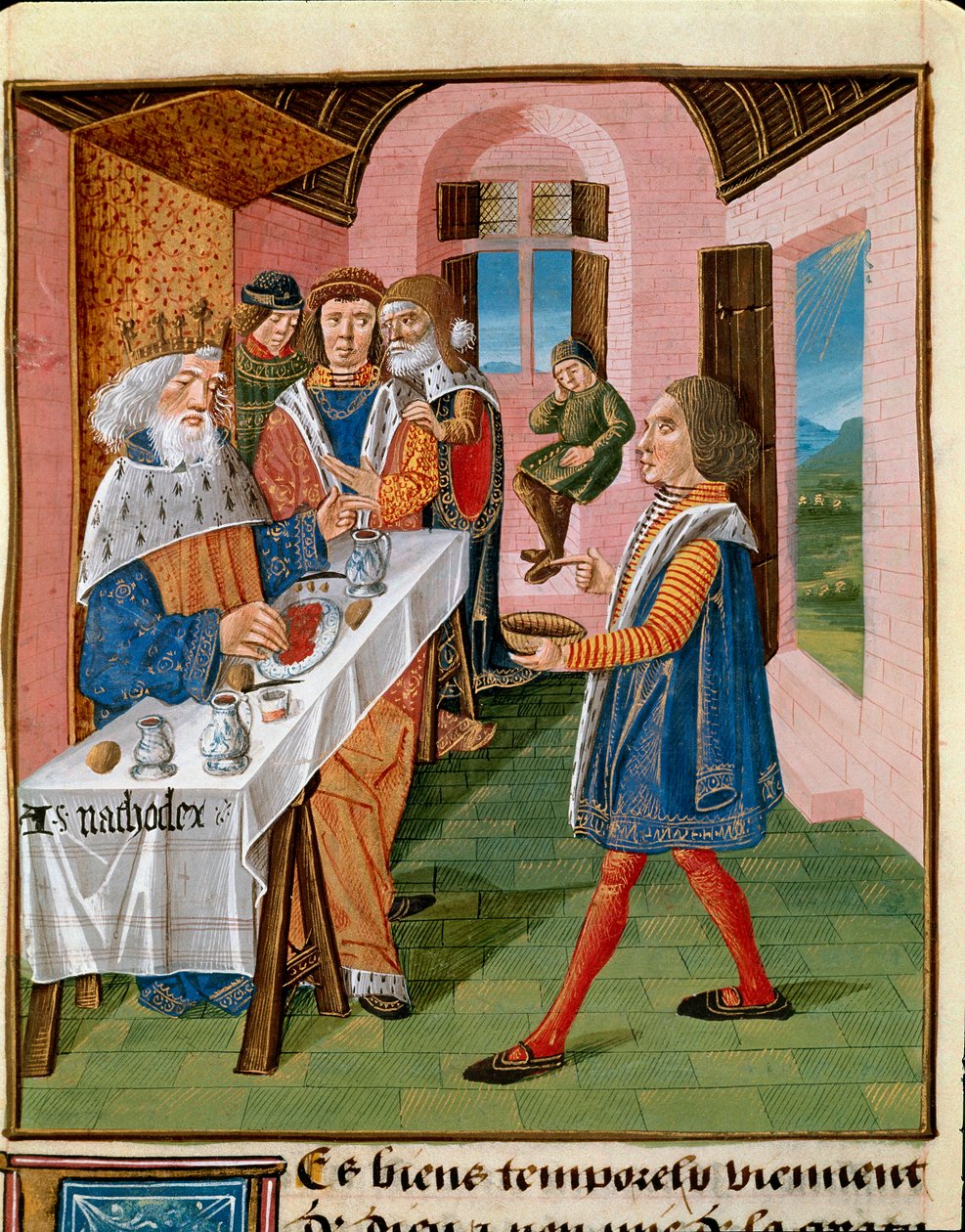 The Meal of the King of Sicily, Arthagogles by Unknown artist