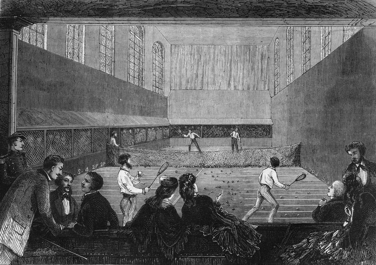 The palm game room on the Tuileries terrace in Paris in 1873 by Unknown artist