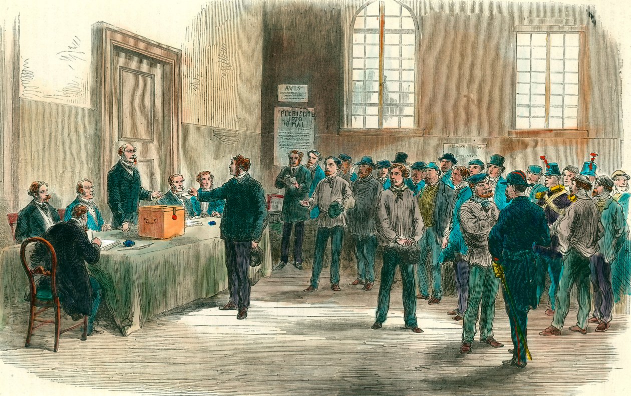 The Plebiscite of May 8 by Unknown artist