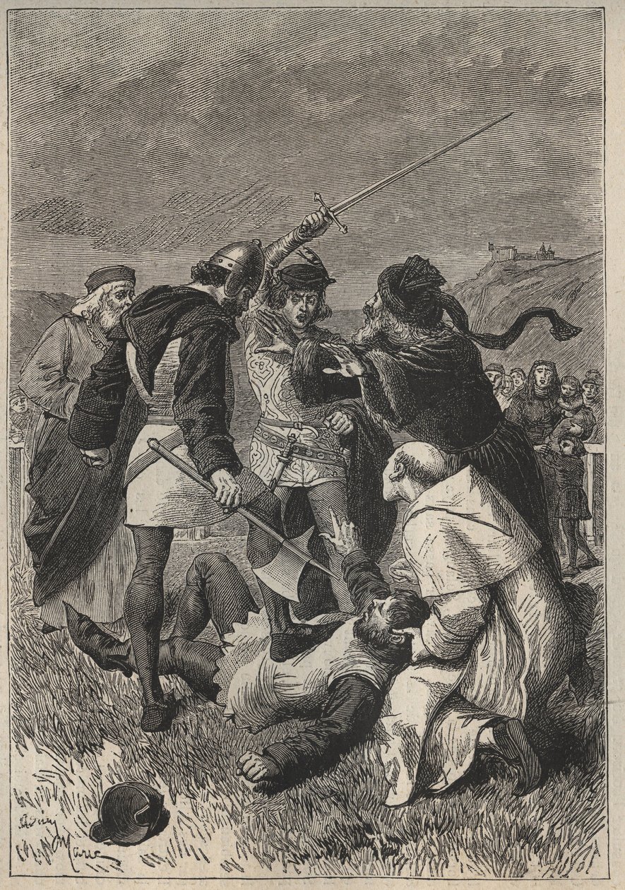 The slander spares by Rothsay (illustration for 