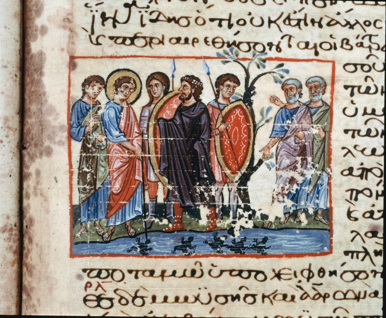 The wounds of Egypt: the invasion of the Frogs by Unknown artist