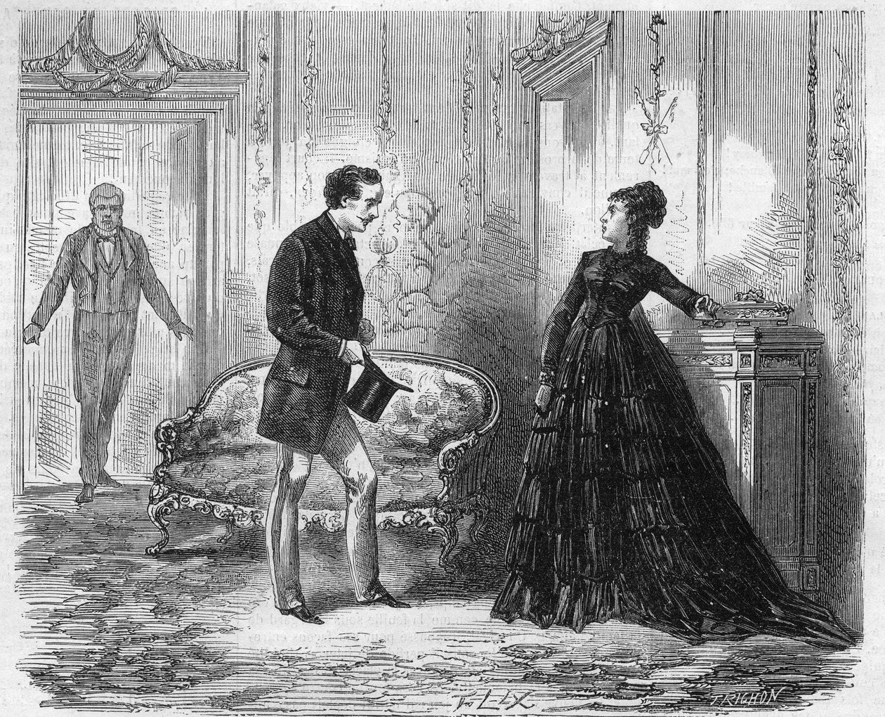 Theatre Francais on January 25 by Unknown artist