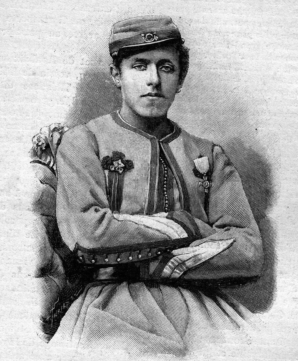 Theodore Wibaux, Pontifical Zouave and Jesuit (1849 - 1882) by Unknown artist