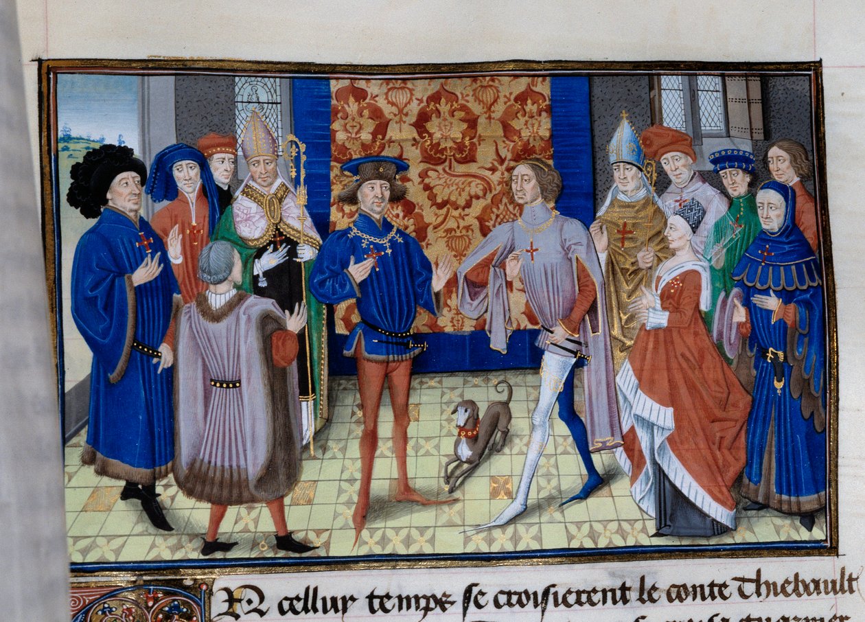 Thibaut III of Champagne, Louis, Count of Blois and Chartres, and ...
